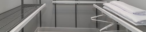 Closets with Elfa at The Residences of Wilmette, Wilmette, Illinois