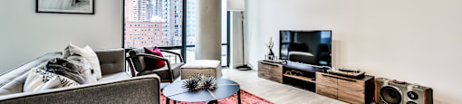 concrete ceilings with exposed industrial style venting