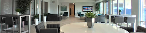 Television Lounge at The Residences of Wilmette, Wilmette, Illinois