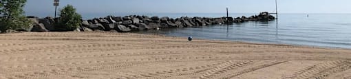 Very close to Gillson Beach at The Residences of Wilmette, Wilmette, Illinois