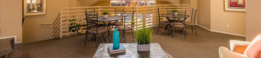 Arboretum two floor clubhouse with lounge and business area
