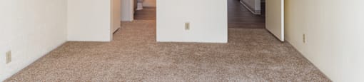 Cottonwood Creek master bedroom with a walk in closet and doorway.