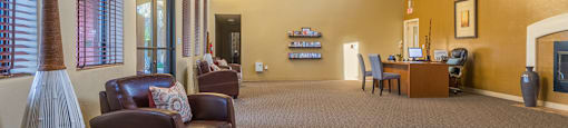 Enclave clubhouse with free DVD rental