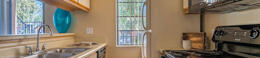 Arboretum kitchen with plenty of cabinetry