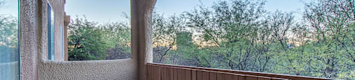 Tanglewood balcony with beautiful views