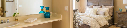 Arboretum Spacious Bedroom with Vanity Sink