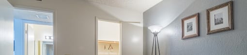 Canyon creek spacious bedroom with bathroom and nice lighting