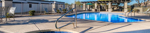 Villas at Montebella hot tub and spa view with nice relaxation areas all around
