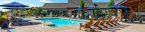 the swimming pool at the resort at governors crossing