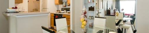 Dining nook off the kitchen