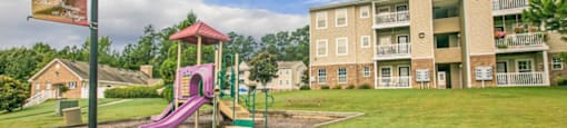 Centrally located playground