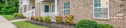 Private patios and balconies in our homes