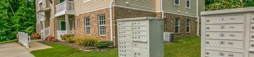 Conveniently located mailboxes