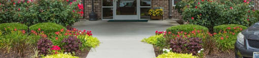 Entry of our leasing center