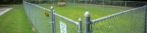 Fenced in pet park for your furry friends