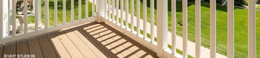 Private patio or balcony
