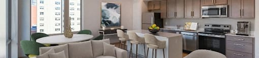 Living Room With Plenty Of Natural Lights at Pok Oi Residences, Boston, Massachusetts