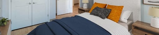 Comfortable Bedroom With Large Closet at Pok Oi Residences, Boston