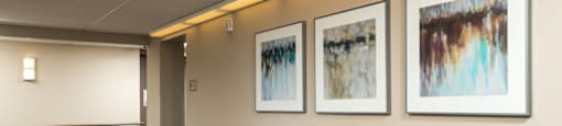 Community space at Ohav Sholom Apartments in Albany, NY.