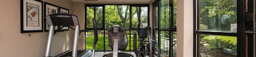 Fitness Center at Ohav Sholom Apartments in Albany, NY.