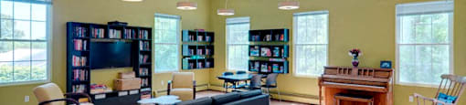 Community Room Area For Resident Usage at Summerhill Glen, Maynard, Massachusetts