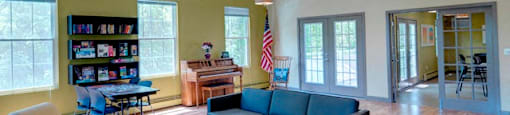Community Room Area For Resident  at Summerhill Glen, Maynard, MA
