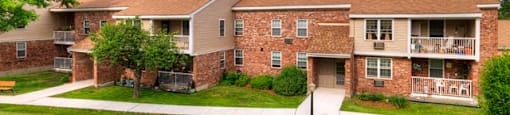 Landscaped Walkways With Yard at Summerhill Glen, Maynard, MA, 01754