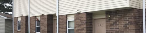 Exterior View of Apartments at Union City Apartments.