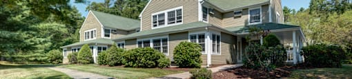 Exterior View of Management Office at Mariner's Hill Apartments, Massachusetts