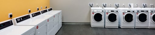 Laundry suite at Edmands House, Framingham, MA