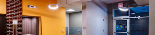 Lobby at Edmands House, Massachusetts, 01701