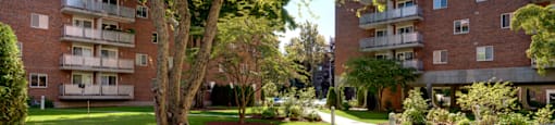 Courtyard at Edmands House, Massachusetts, 01701