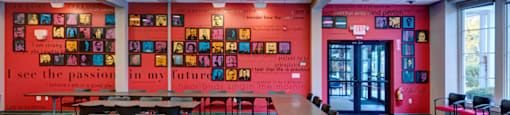 Community Room for Afterschool Programs. at Georgetowne Homes Apartments, Hyde Park, Massachusetts