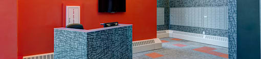 Main Lobby Reception Area. at Dorado Apartments, Yonkers, NY