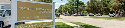 Entrance  at North Stoughton Village, Stoughton, Massachusetts