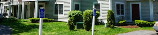 Exterior Building 8 at Littlebrook Apartments, Massachusetts