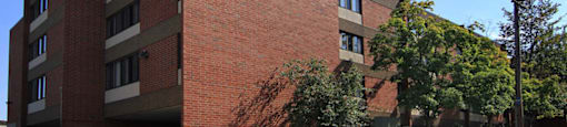 Outside View at Bates Hill Apartments Pittsburgh, PA.