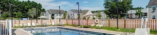 Swimming Pool at The Oak at Island Creek Village, Massachusetts