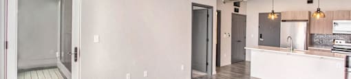 234 Market Apartments In Grand Rapids, MI With Spacious Open Concept Living Areas With Modern Kitchens & Quartz Countertops
