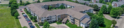 Aerial View of Rosewood Villas