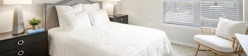 The Inn At Westover Hills Model Apartment Bedroom