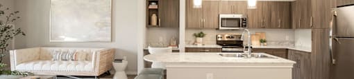 The Inn At Westover Hills Model Apartment Kitchen