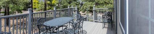Balcony And Patio at Highland Village Apartments, Flagstaff, 86001