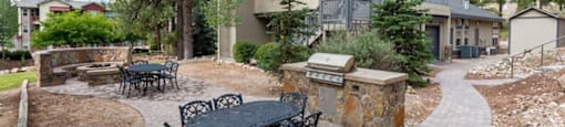 Picnic Grilling Area at Highland Village Apartments, Arizona, 86001