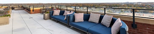 Scenic Views of Rooftop Courtyard at Aurora, North Bethesda