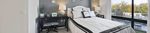 Bedroom With Natural Lighting at Aurora, Maryland