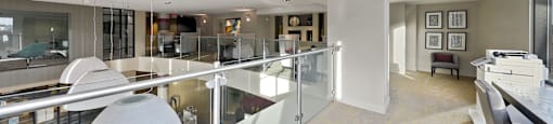 Entry Way and Resident Lounge at Aurora, North Bethesda