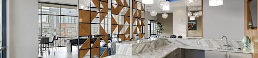 Clubhouse Kitchen at Aurora, North Bethesda, Maryland