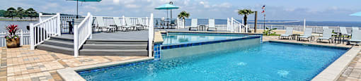 the swimming pool at the resort at longboat key club  at Lakeshore Pointe Apartment Homes, Brandon