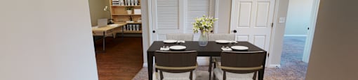 Elegant Dining Room at Renaissance at the Power Building, Cincinnati, OH